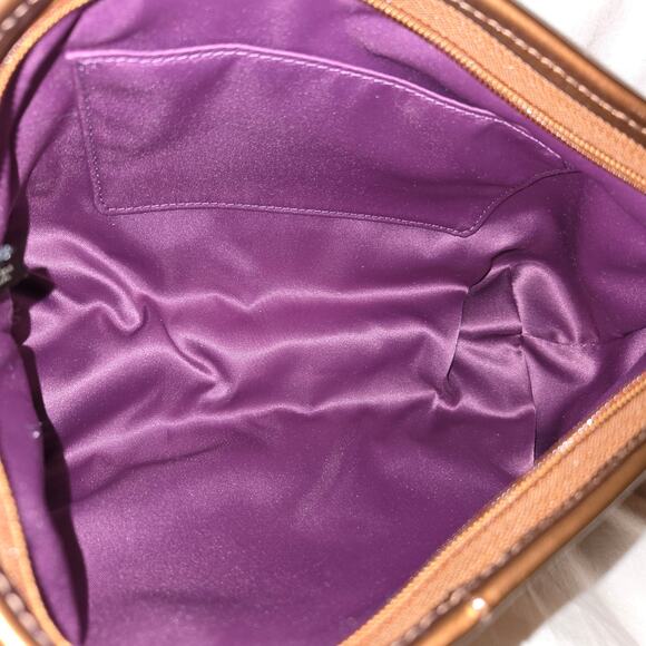 Coach Madison Demi Copper Patent Leather Small Pleated Bag Excellent Condition - Picture 11 of 16